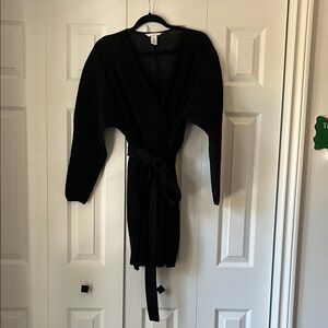 H&M Black Long Sleeve Dress